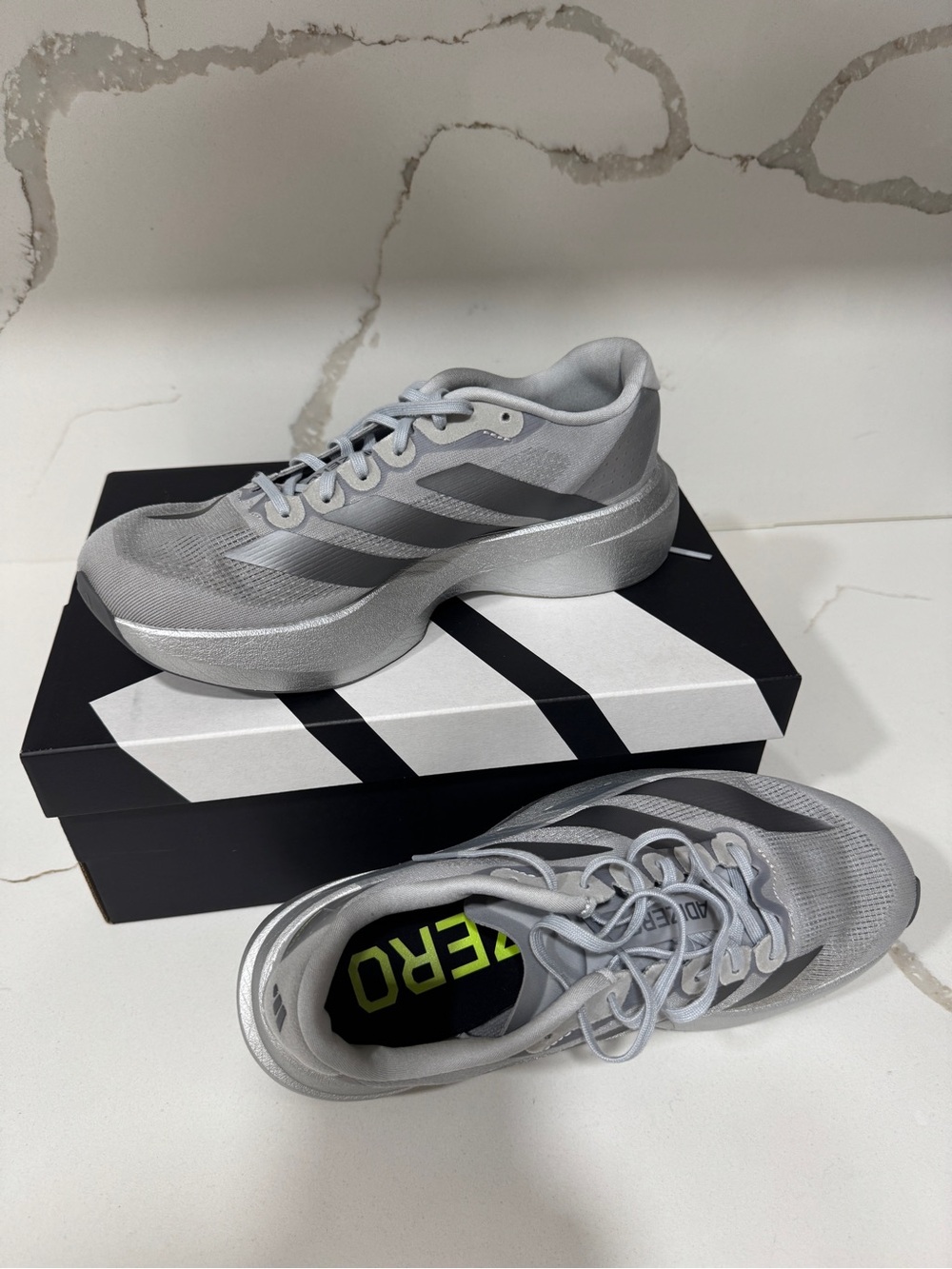 Adidas Adizero EVO SL Running Shoes - Size 6Y (Women’s 7–8)